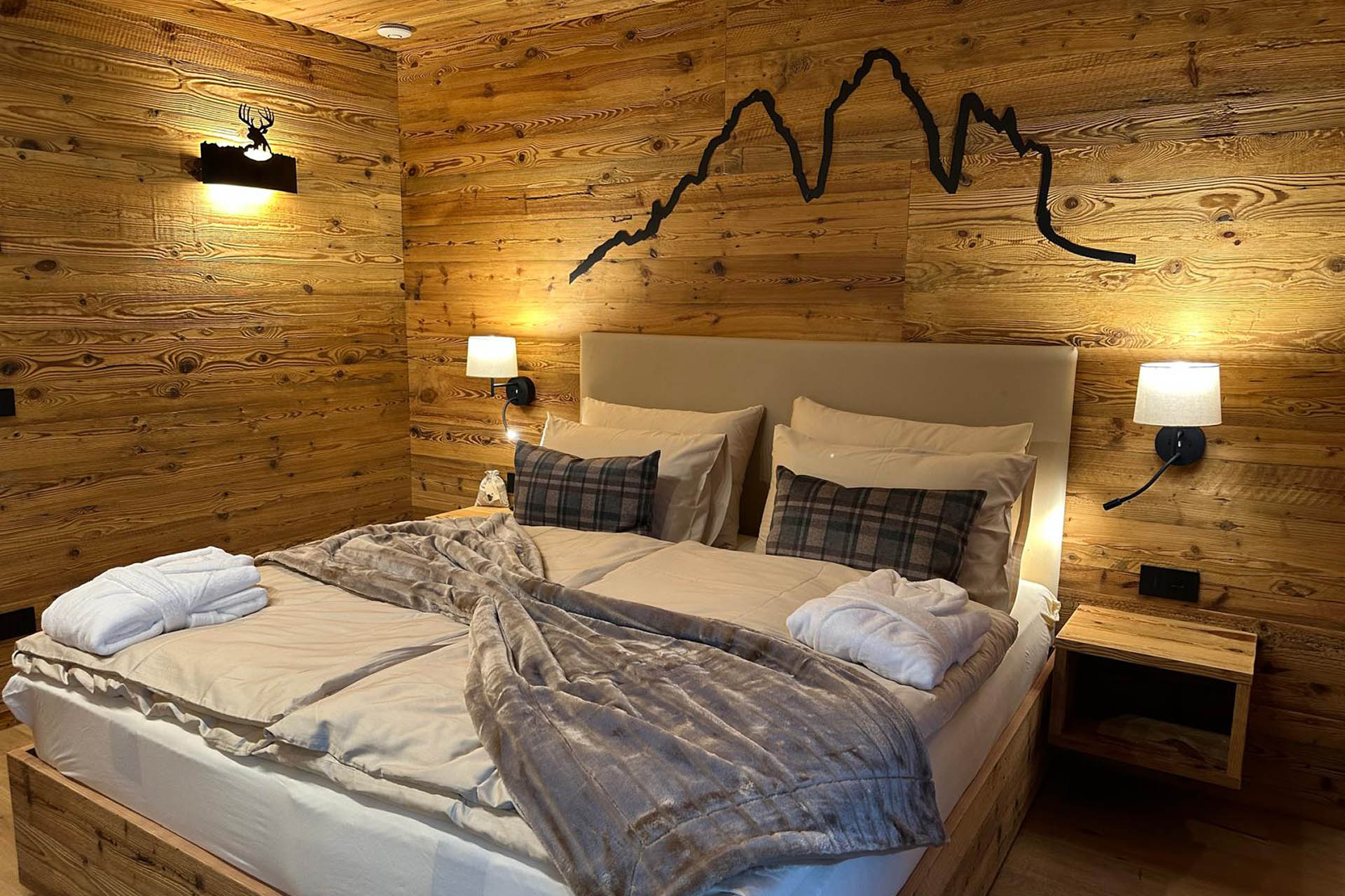 Leo's Chalet Schlafzimmer